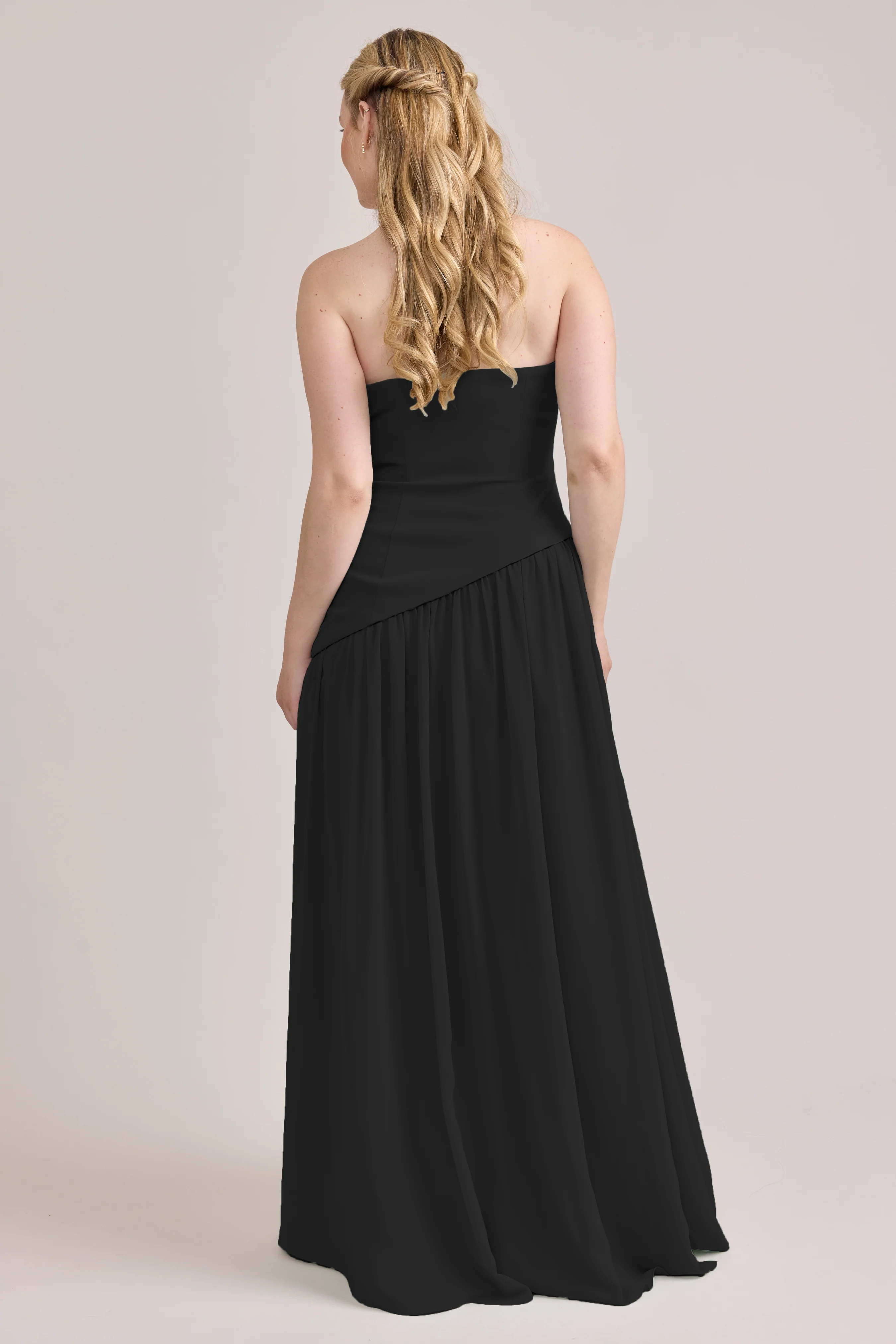 Lennox Crepe + Chiffon Dress | Made To Order - Image 6