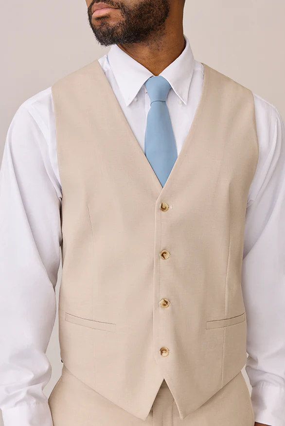 Light Tan Vest | Made To Order - Image 3