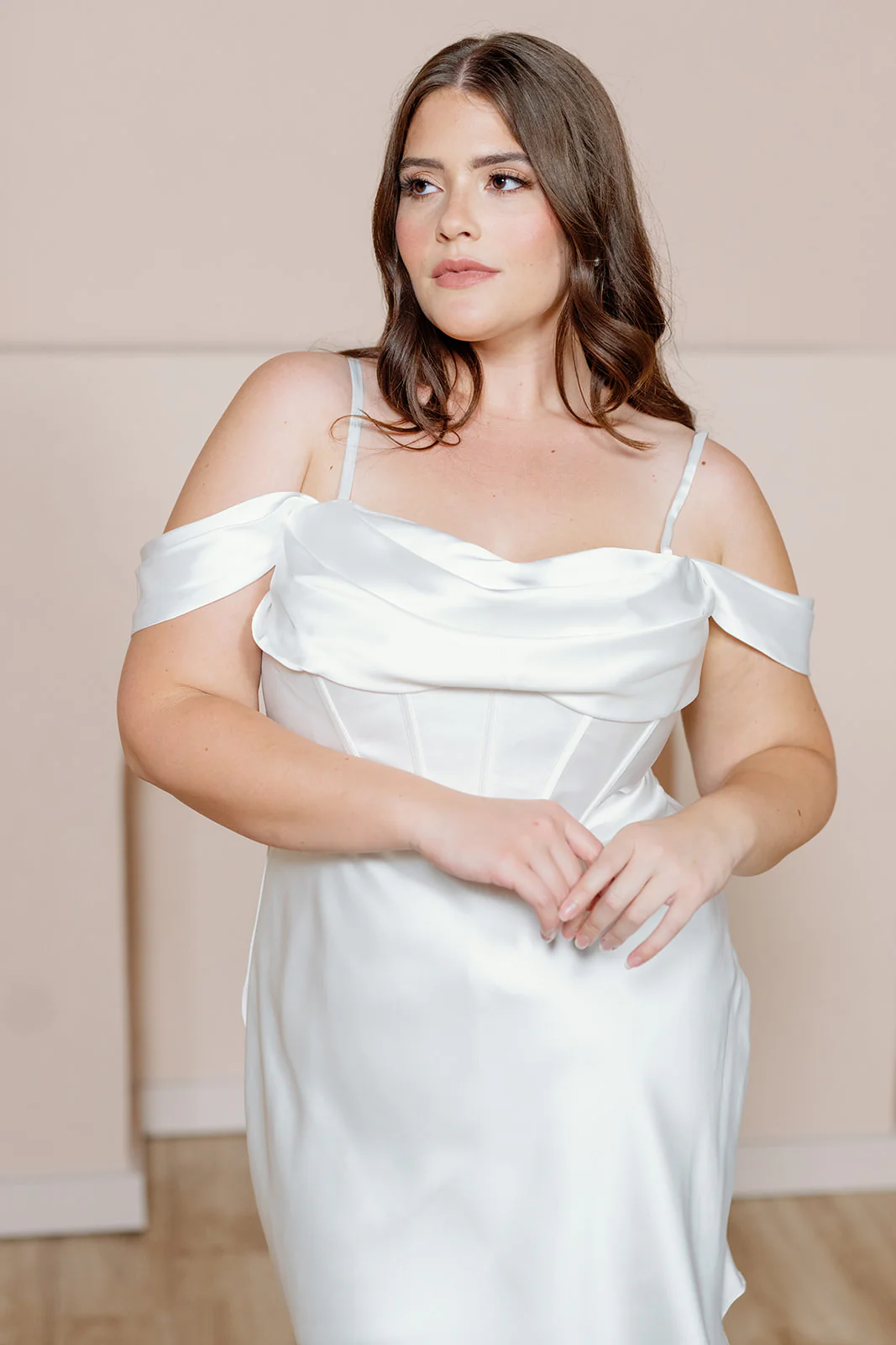 London Convertible Satin Mini Dress | Ready To Ship - Image 6