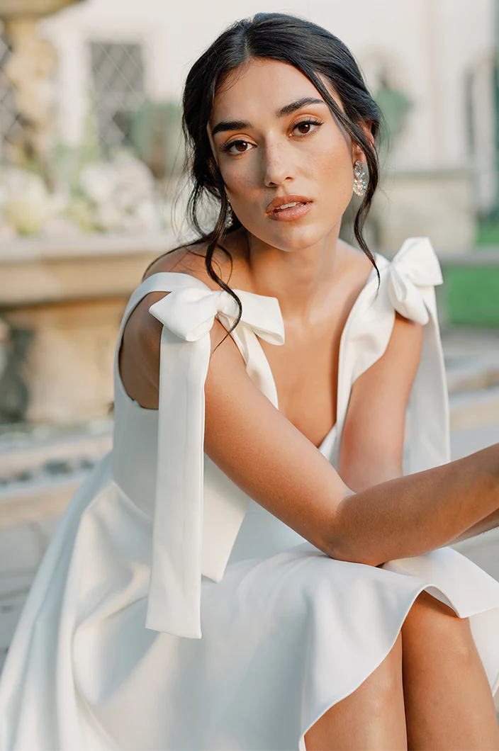 Millie Crepe Mini Dress | Ready To Ship - Image 6