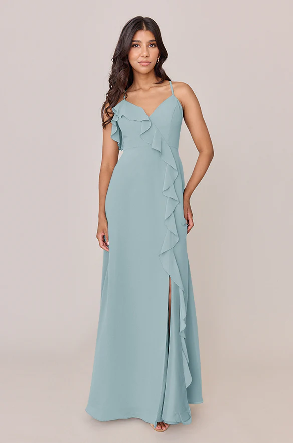 Paloma Chiffon Dress | Made To Order - Image 102