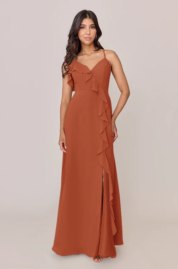 Paloma Chiffon Dress | Made To Order - Image 118