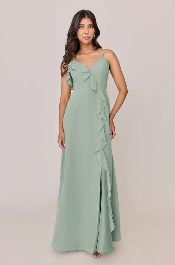 Paloma Chiffon Dress | Made To Order - Image 120