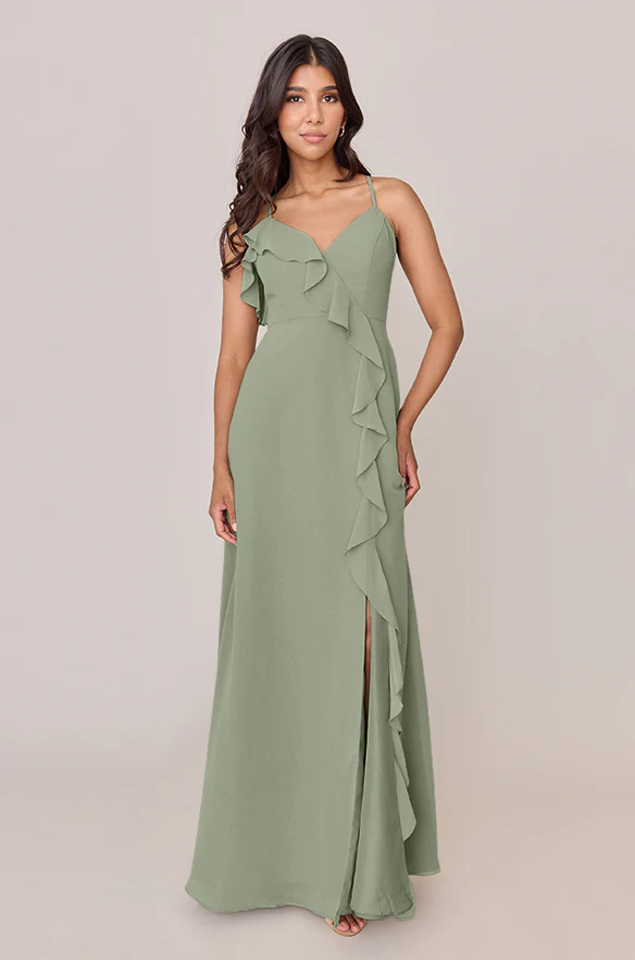 Paloma Chiffon Dress | Made To Order - Image 132