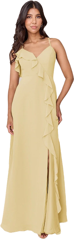 Paloma Chiffon Dress | Made To Order - Image 142