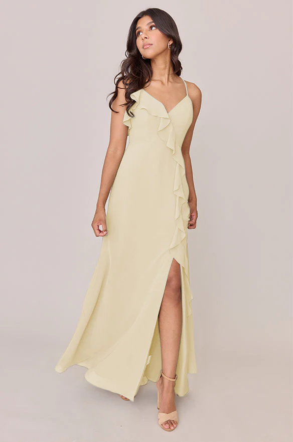 Paloma Chiffon Dress | Made To Order - Image 145