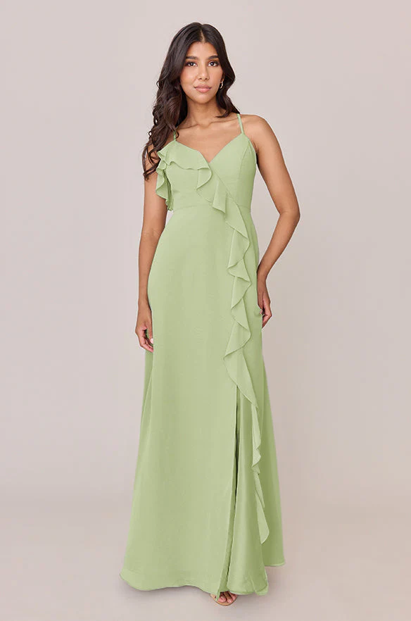 Paloma Chiffon Dress | Made To Order - Image 153