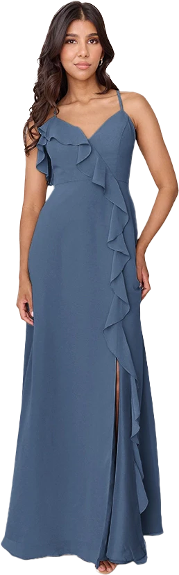 Paloma Chiffon Dress | Made To Order - Image 17