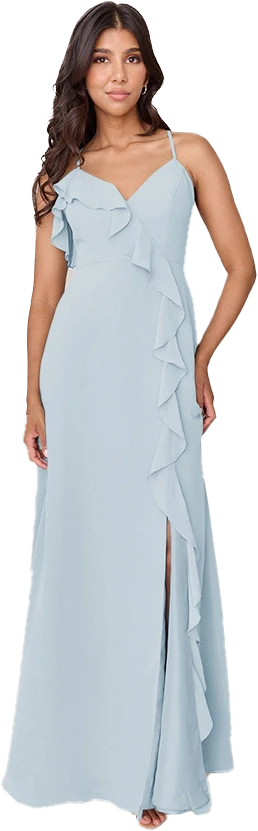 Paloma Chiffon Dress | Made To Order - Image 24