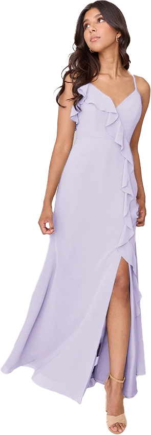 Paloma Chiffon Dress | Made To Order - Image 25