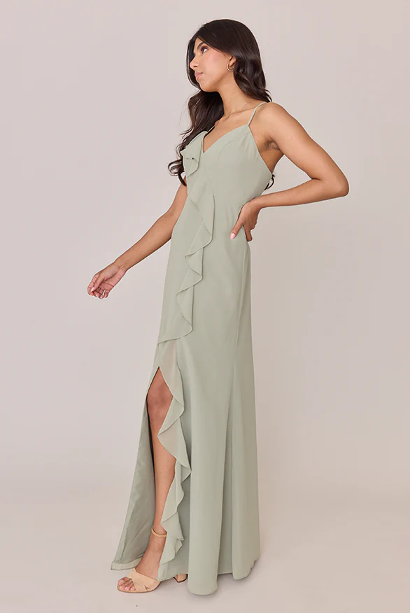 Paloma Chiffon Dress | Made To Order - Image 3