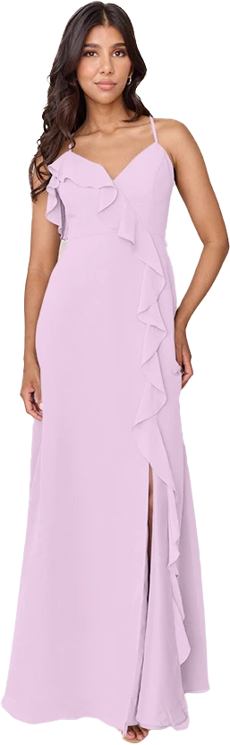 Paloma Chiffon Dress | Made To Order - Image 35