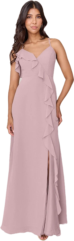 Paloma Chiffon Dress | Made To Order - Image 36