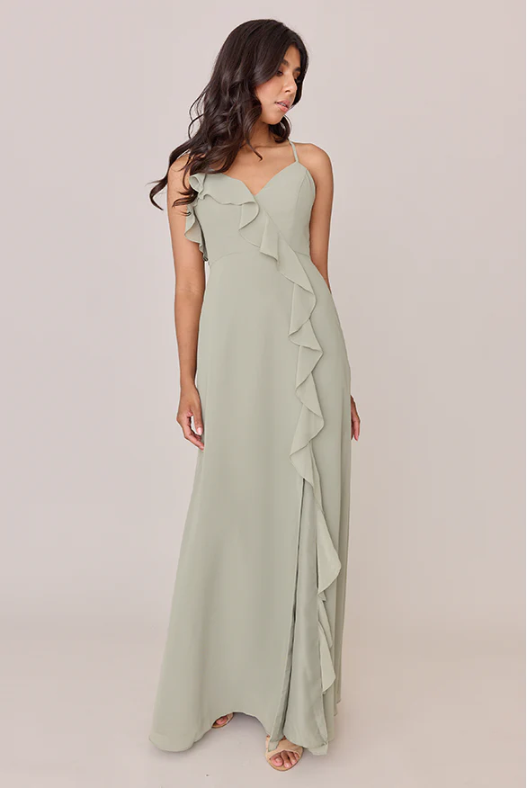 Paloma Chiffon Dress | Made To Order - Image 4