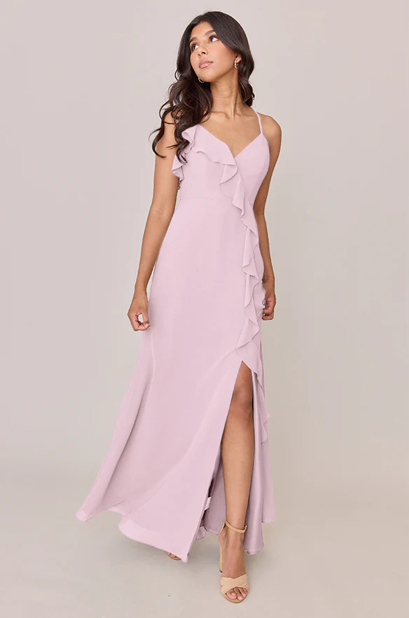Paloma Chiffon Dress | Made To Order - Image 48