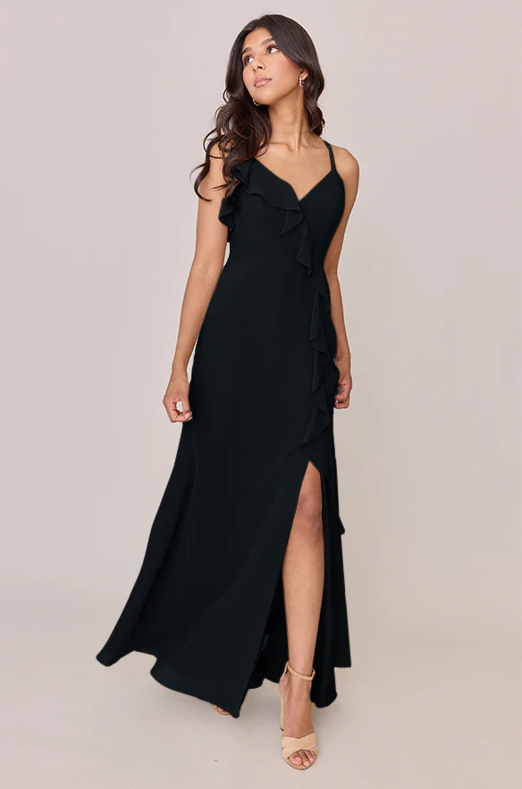 Paloma Chiffon Dress | Made To Order - Image 50