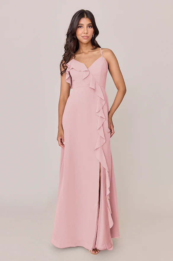 Paloma Chiffon Dress | Made To Order - Image 54