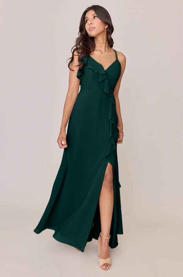 Paloma Chiffon Dress | Made To Order - Image 62