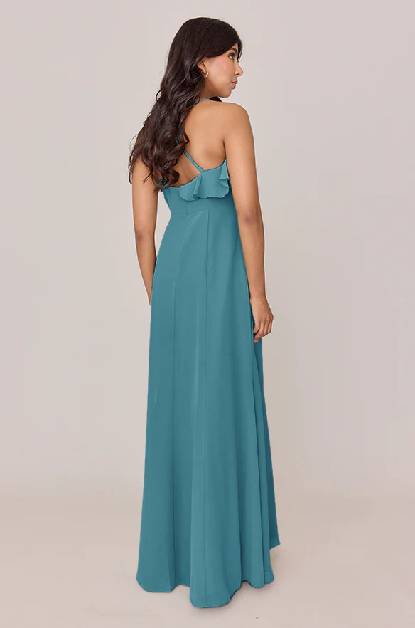 Paloma Chiffon Dress | Made To Order - Image 67