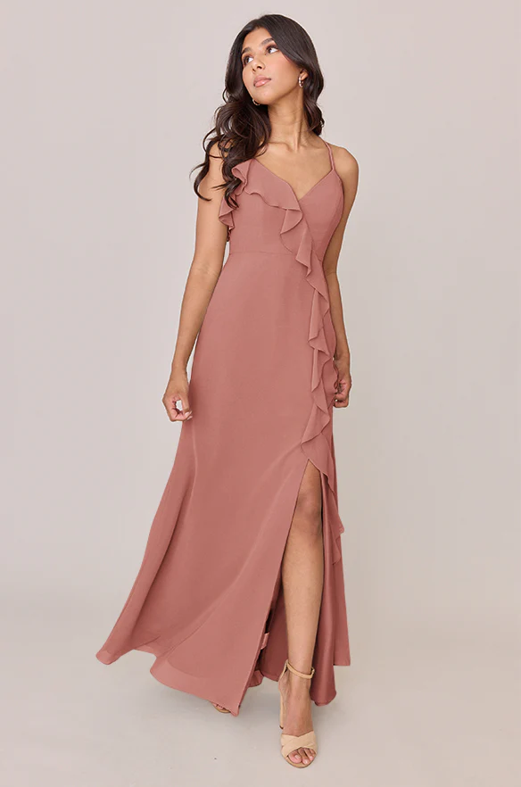 Paloma Chiffon Dress | Made To Order - Image 68