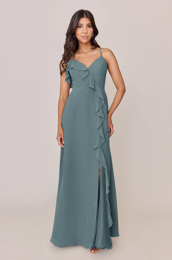 Paloma Chiffon Dress | Made To Order - Image 74