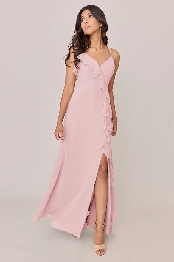 Paloma Chiffon Dress | Made To Order - Image 76