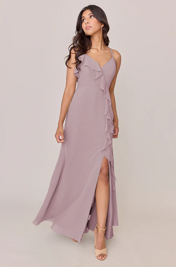 Paloma Chiffon Dress | Made To Order - Image 92