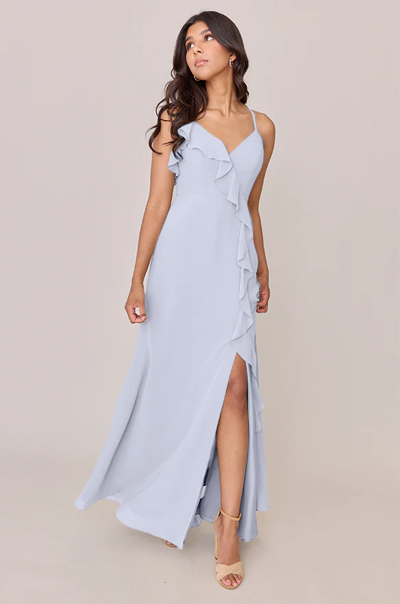 Paloma Chiffon Dress | Made To Order - Image 98