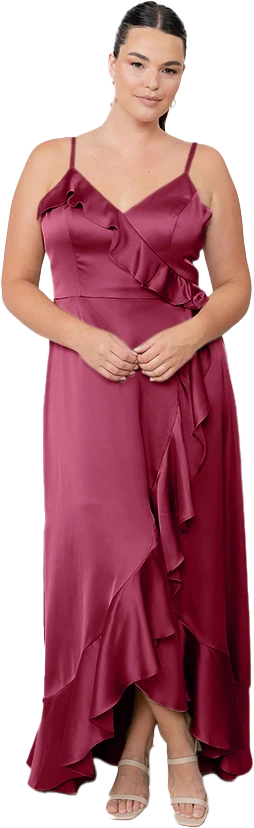 Paloma Satin Dress | Made To Order - Image 10