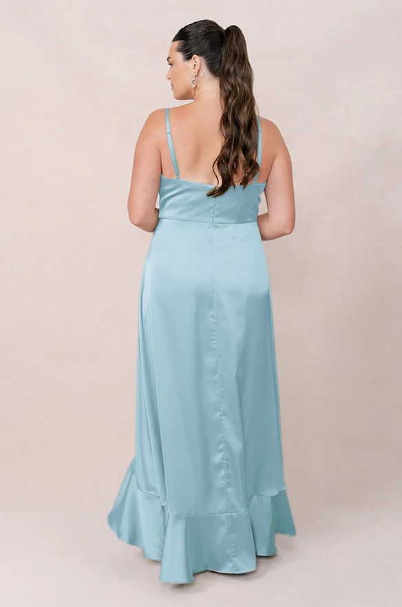 Paloma Satin Dress | Made To Order - Image 100