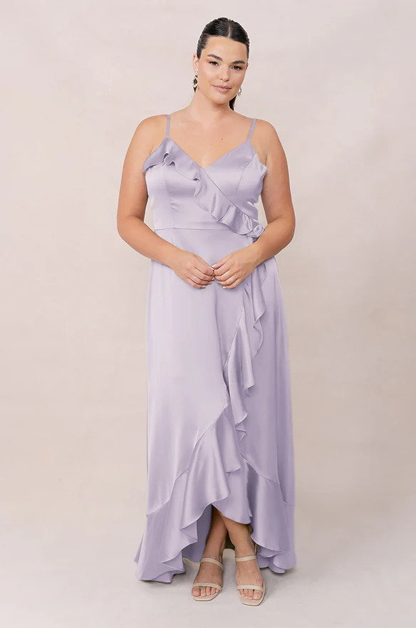 Paloma Satin Dress | Made To Order - Image 101
