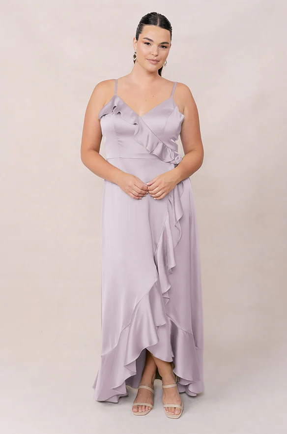 Paloma Satin Dress | Made To Order - Image 103