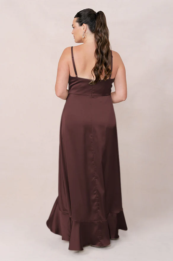 Paloma Satin Dress | Made To Order - Image 106