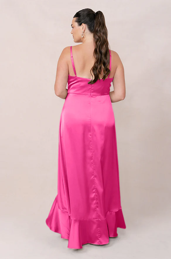 Paloma Satin Dress | Made To Order - Image 108