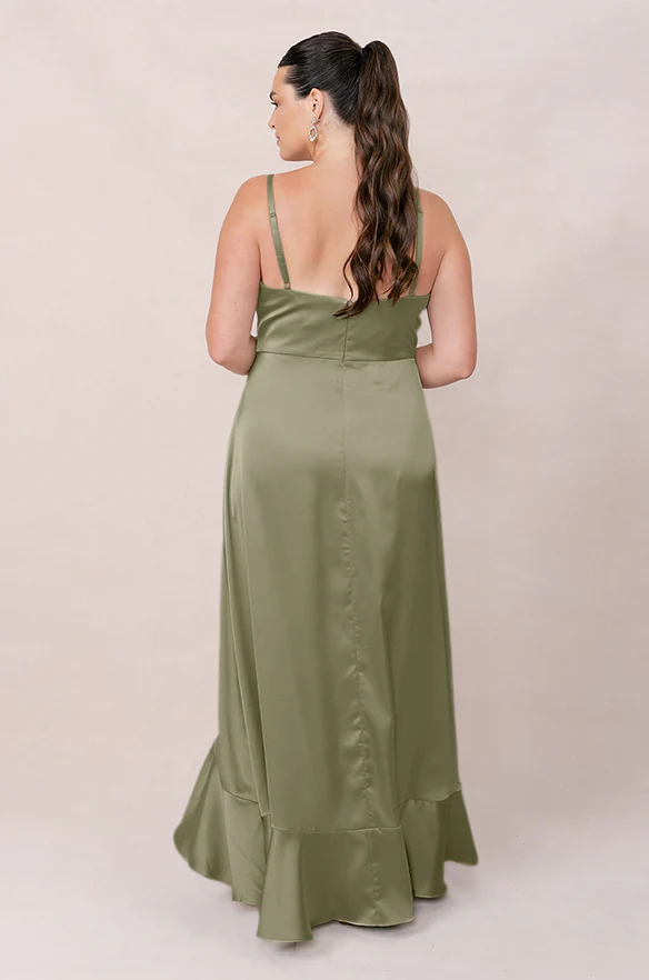 Paloma Satin Dress | Made To Order - Image 112