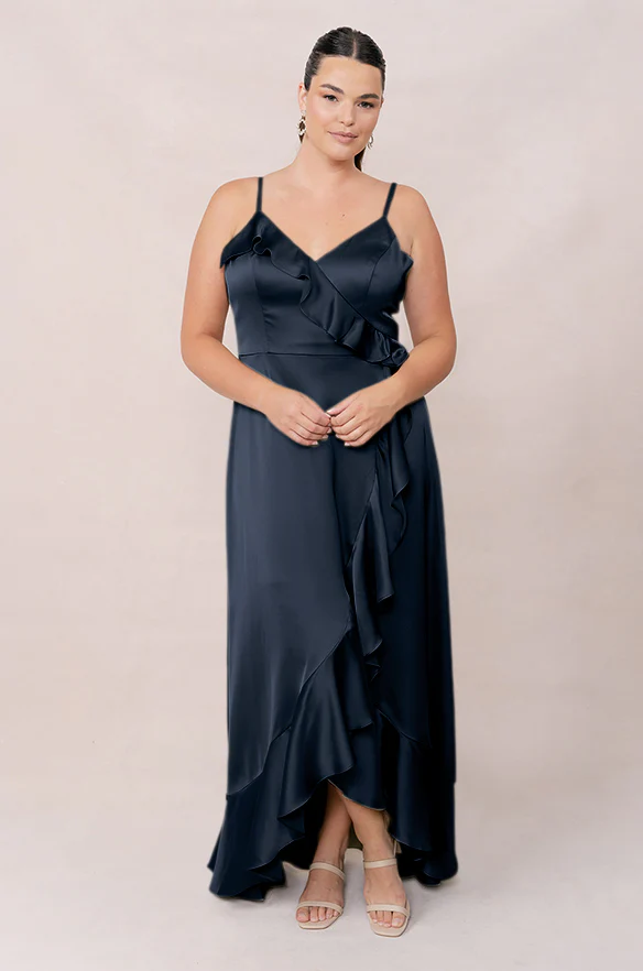 Paloma Satin Dress | Made To Order - Image 113