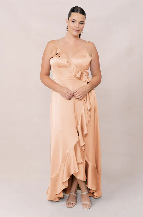Paloma Satin Dress | Made To Order - Image 115