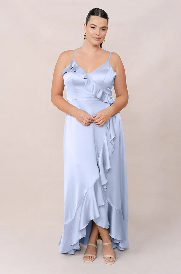 Paloma Satin Dress | Made To Order - Image 117
