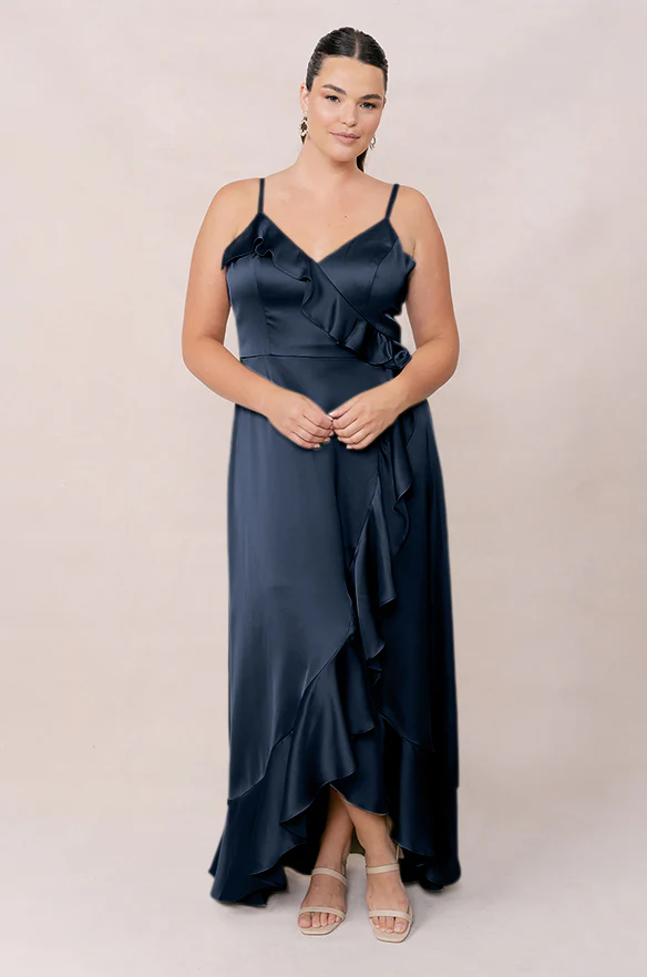 Paloma Satin Dress | Made To Order - Image 121