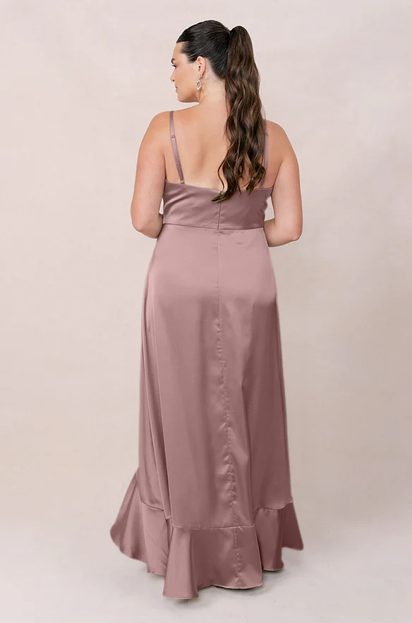 Paloma Satin Dress | Made To Order - Image 124