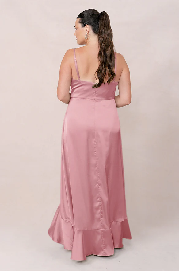 Paloma Satin Dress | Made To Order - Image 128