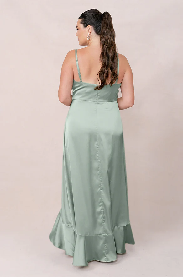 Paloma Satin Dress | Made To Order - Image 132