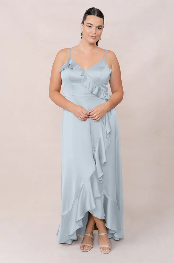 Paloma Satin Dress | Made To Order - Image 137