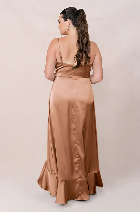Paloma Satin Dress | Made To Order - Image 148