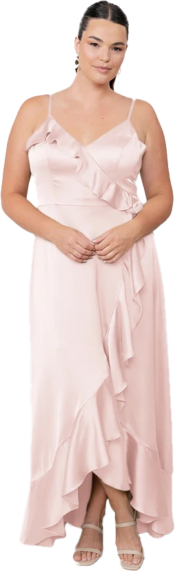 Paloma Satin Dress | Made To Order - Image 152