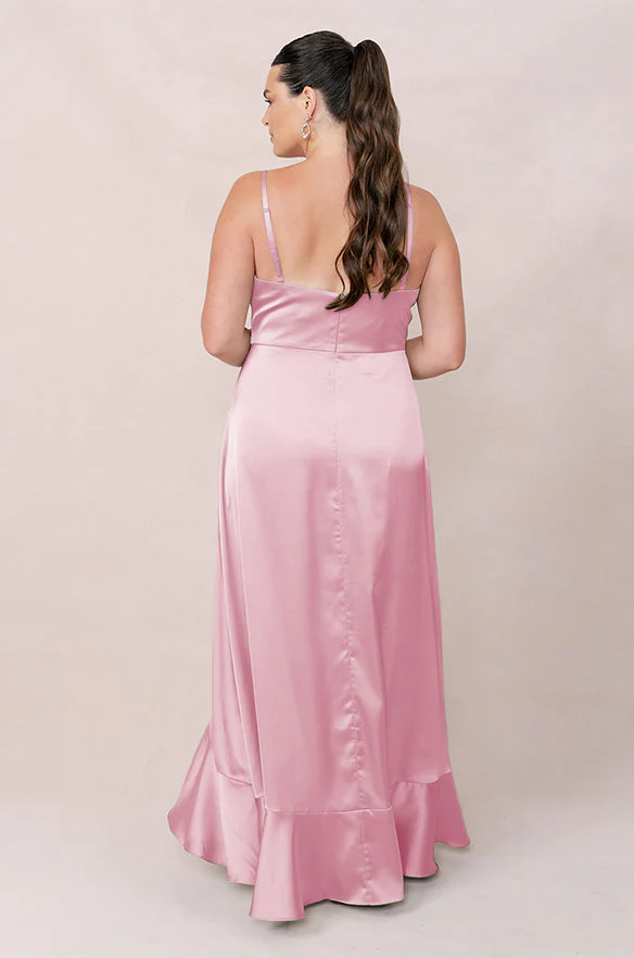 Paloma Satin Dress | Made To Order - Image 161