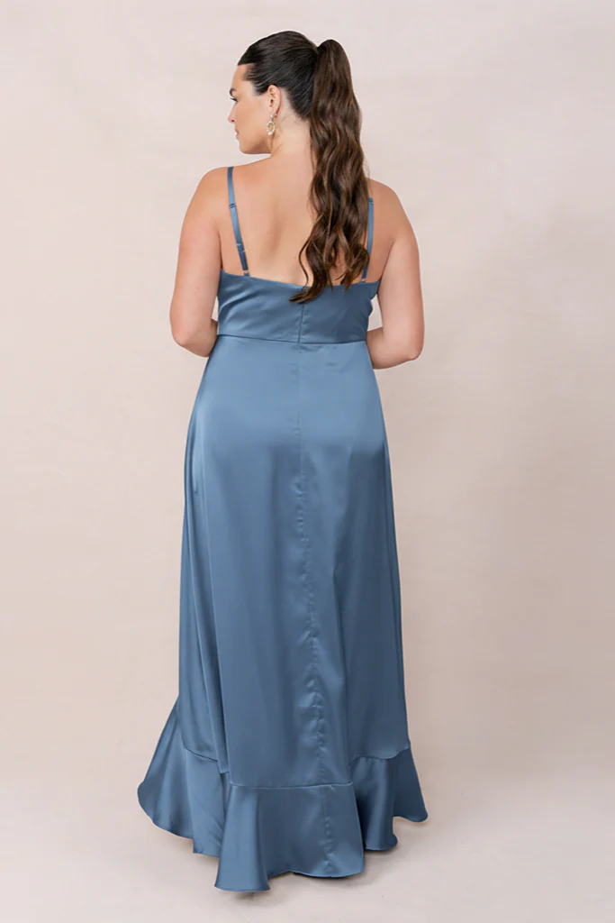 Paloma Satin Dress | Made To Order - Image 163