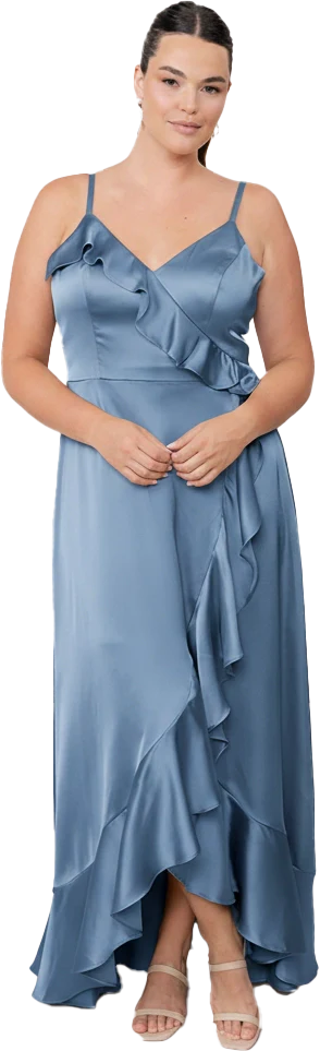 Paloma Satin Dress | Made To Order - Image 165