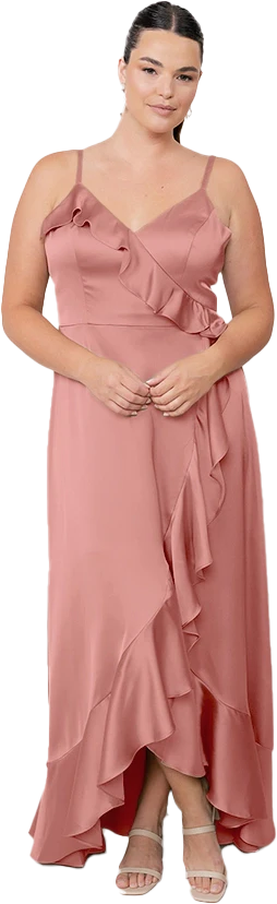 Paloma Satin Dress | Made To Order - Image 18