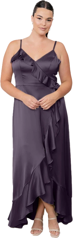 Paloma Satin Dress | Made To Order - Image 20